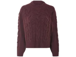 Grofgebreide dames trui<esmara® Online