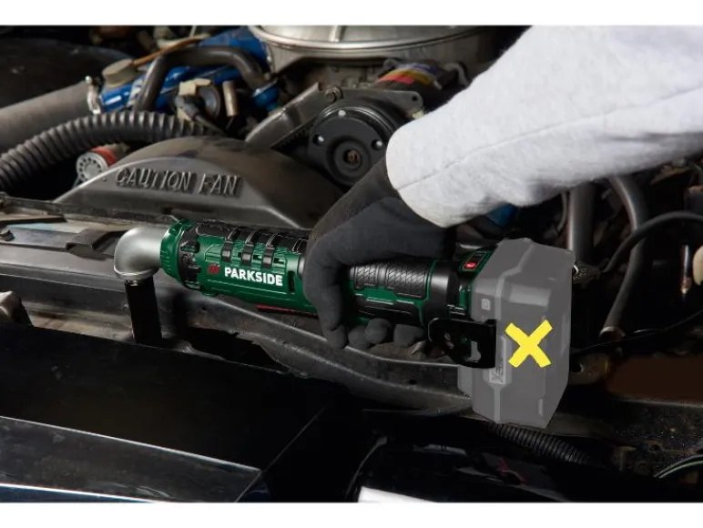 Haakse accu-slagboormachine 20 V zonder accu en lader<PARKSIDE® Outlet
