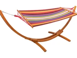 Hangmat met houten standaard<LIVARNO home Hot