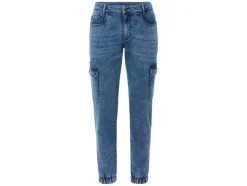 Heren denim joggers<LIVERGY® Outlet