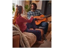 Heren fleece pyjama<LIVERGY® Discount