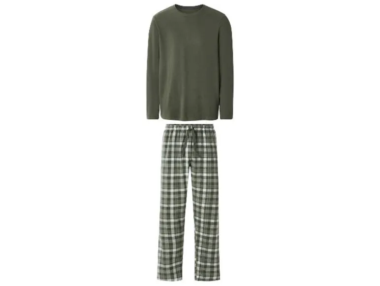 Heren fleecepyjama<Esmara Men