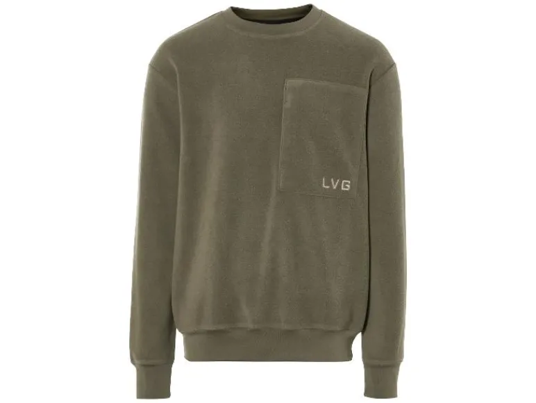 Heren fleecetrui<LIVERGY® Clearance