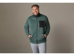Heren fleecevest - Plus size<LIVERGY® Clearance