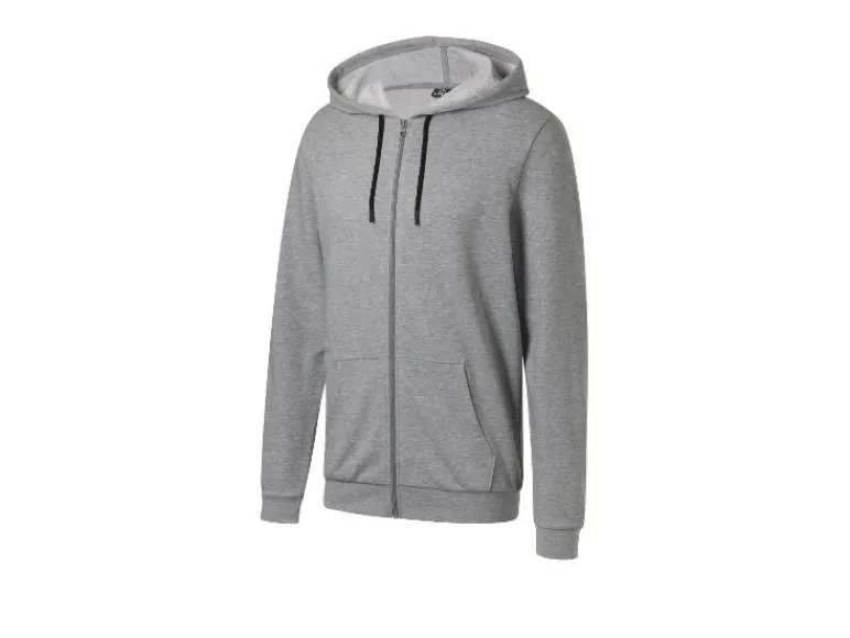 Heren hoodie met rits<CRIVIT