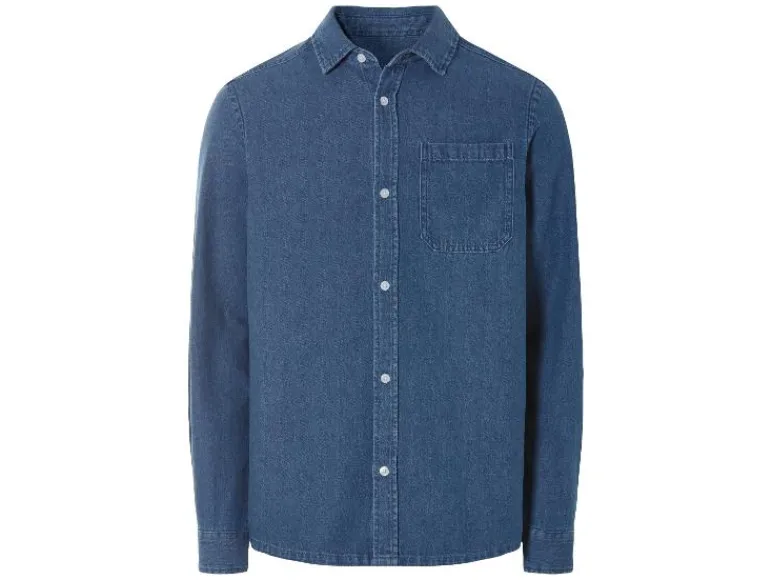 Heren jeans overhemd<LIVERGY® Online