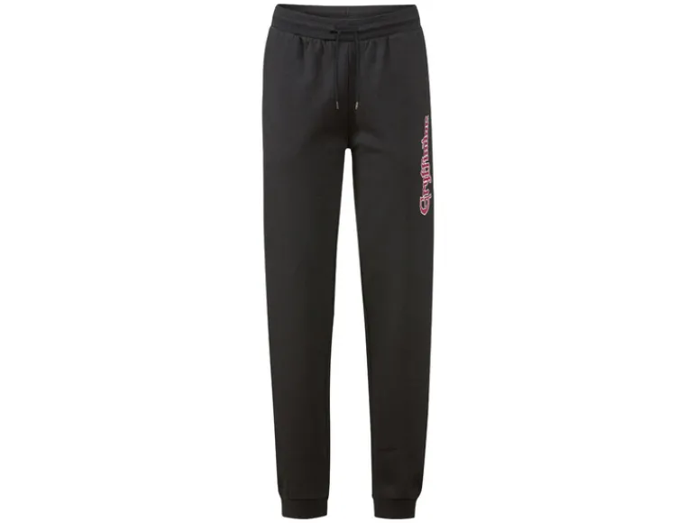 Heren joggingbroek met print op het been< Online