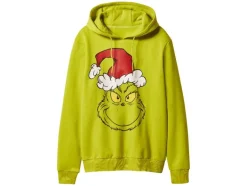 Heren kersthoodie The Grinch<