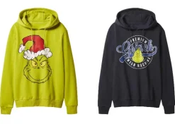 Heren kersthoodie The Grinch<