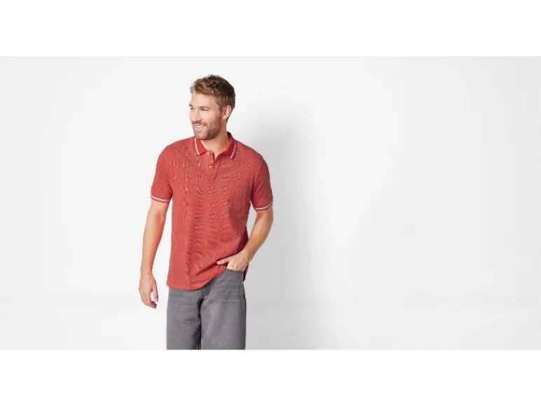 Heren poloshirt<LIVERGY® Hot