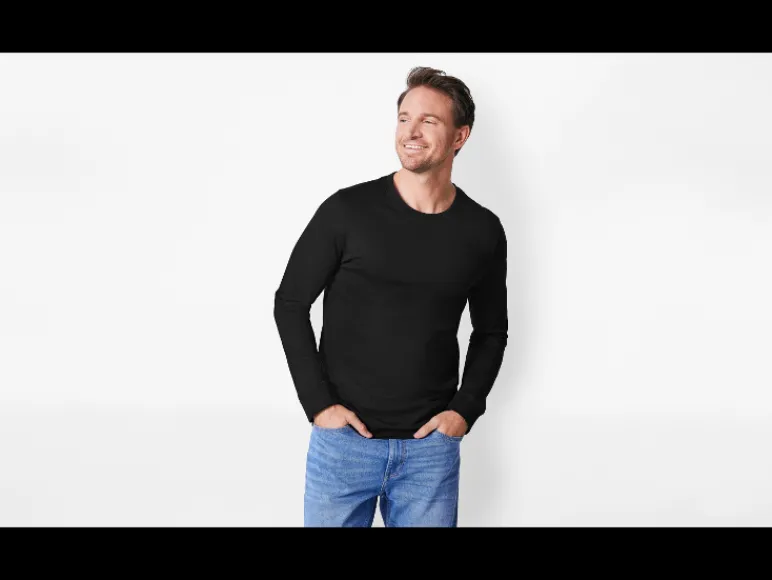 Heren shirt met lange mouwen<esmara Men Hot