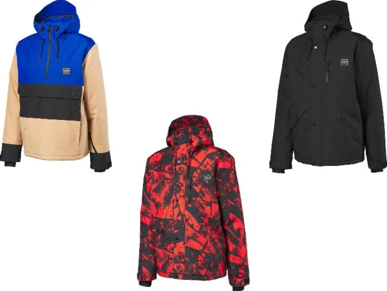 Heren ski- en snowboardjas Freeride<CRIVIT Discount
