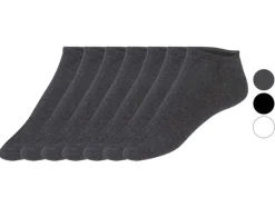 Heren sneaker-sokken, 7 paar, huidvriendelijk en ademend<Nur Der