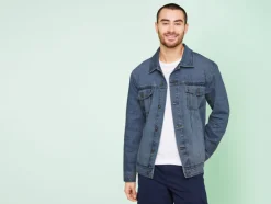 Heren spijkerjas<LIVERGY® Sale