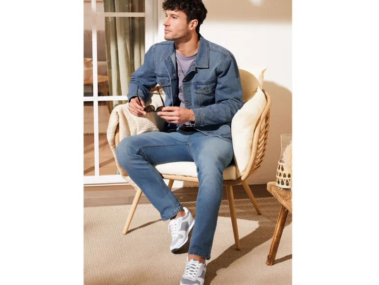 Heren spijkerjas<LIVERGY® Sale