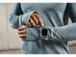 Heren sportshirt met smartwatch opening<CRIVIT Outlet