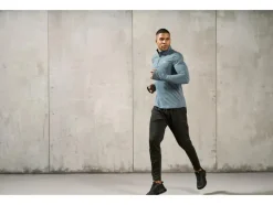 Heren sportshirt met smartwatch opening<CRIVIT Outlet