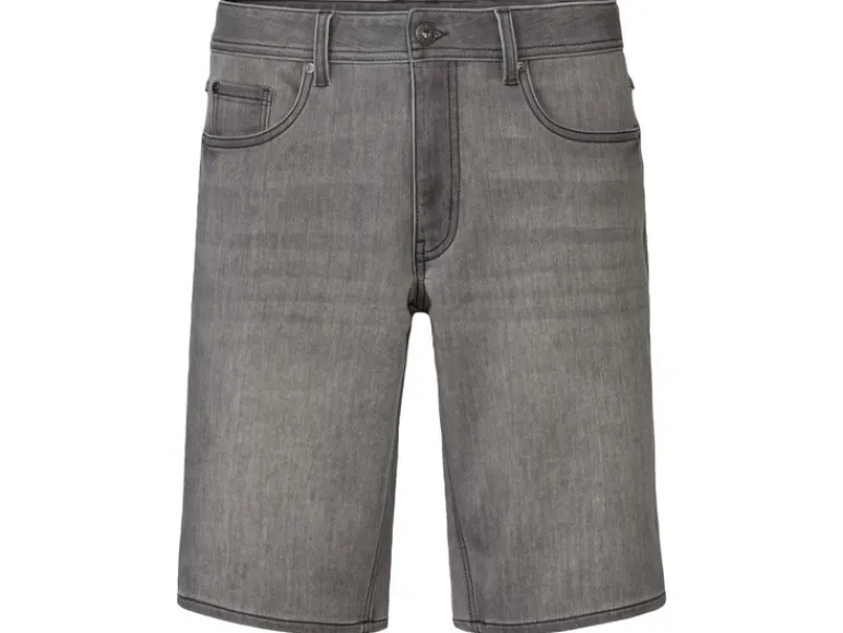 Heren sweatdenim korte broek<LIVERGY® Hot