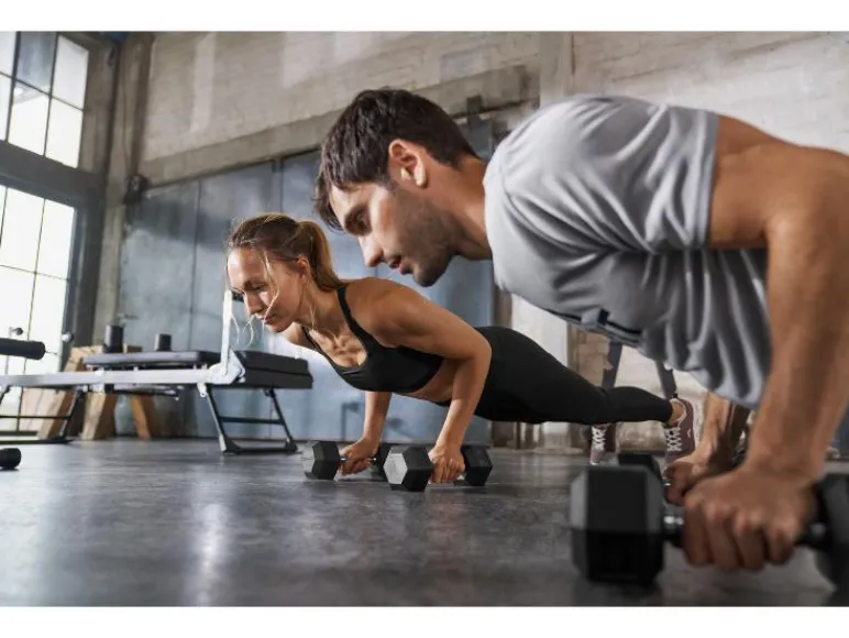Hexagon dumbbell 5 kg<CRIVIT Outlet