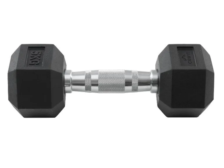 Hexagon dumbbell 5 kg<CRIVIT Outlet