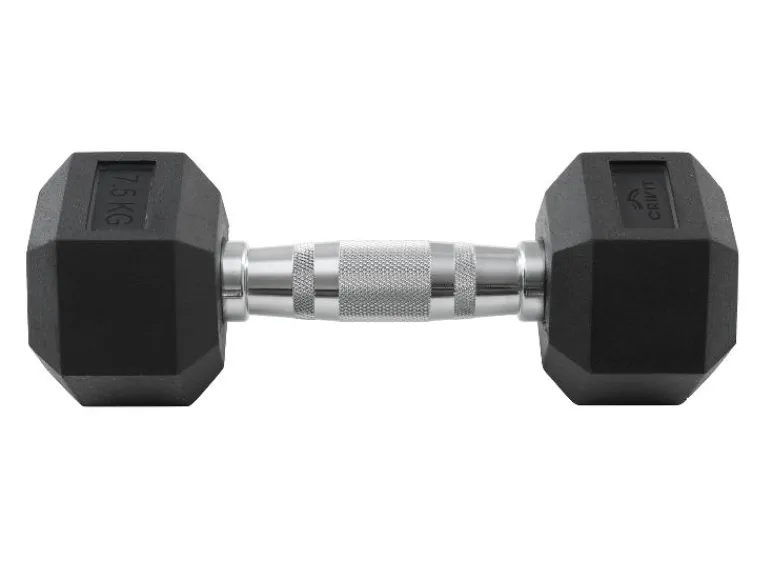 Hexagon dumbbell 7,5 kg<CRIVIT Hot