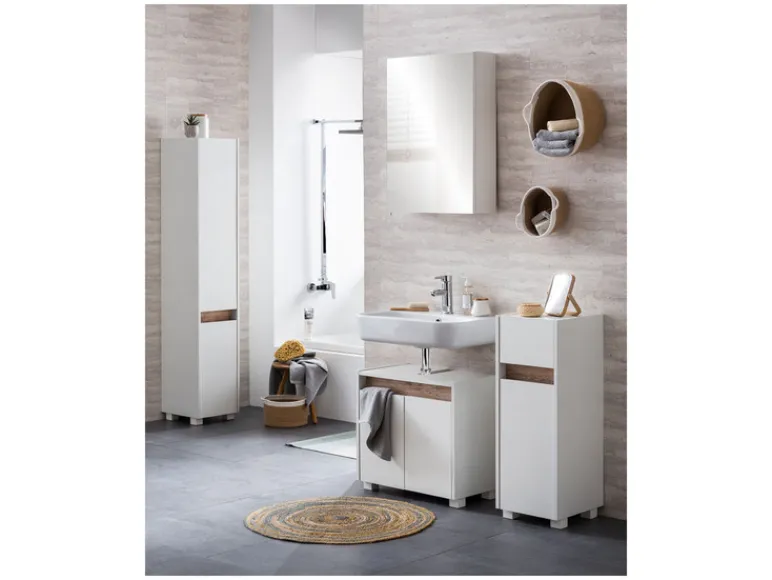 Hoge badkamerkast Cosmo<Schildmeyer Discount