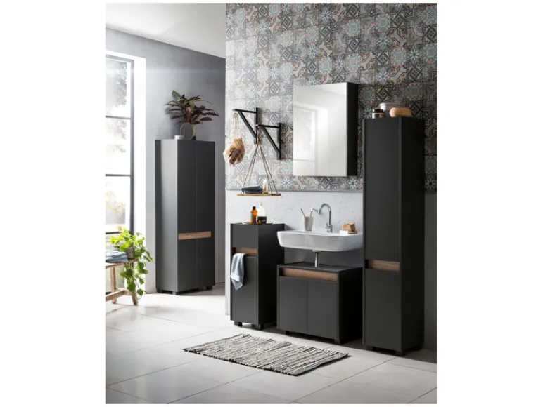 Hoge badkamerkast Cosmo<Schildmeyer Discount