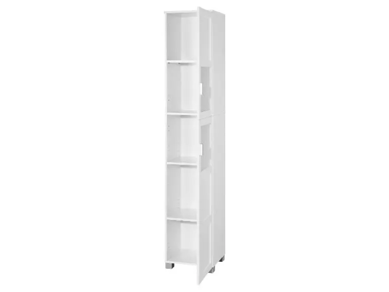 Hoge badkamerkast en onderkast wastafel Basel<LIVARNO home Outlet
