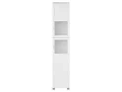 Hoge badkamerkast en onderkast wastafel Basel<LIVARNO home Outlet