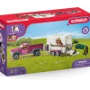 Horse Club Speelset Pick-up met paardenaanhangwagen<Schleich