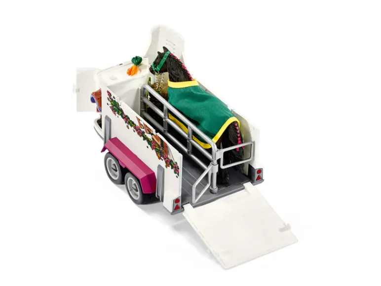 Horse Club Speelset Pick-up met paardenaanhangwagen<Schleich