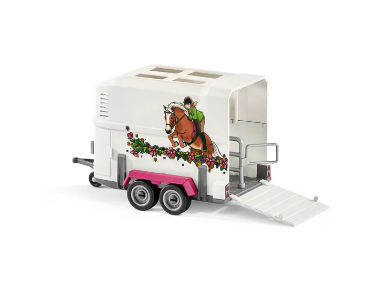 Horse Club Speelset Pick-up met paardenaanhangwagen<Schleich