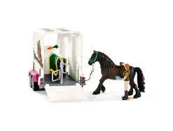 Horse Club Speelset Pick-up met paardenaanhangwagen<Schleich