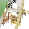 Houten boerderij/dierentuin/boomhut<Playtive Outlet