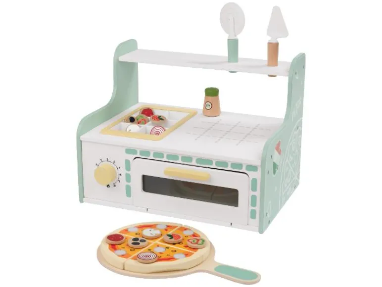 Houten ijswagen of pizza-oven<lupilu® Hot