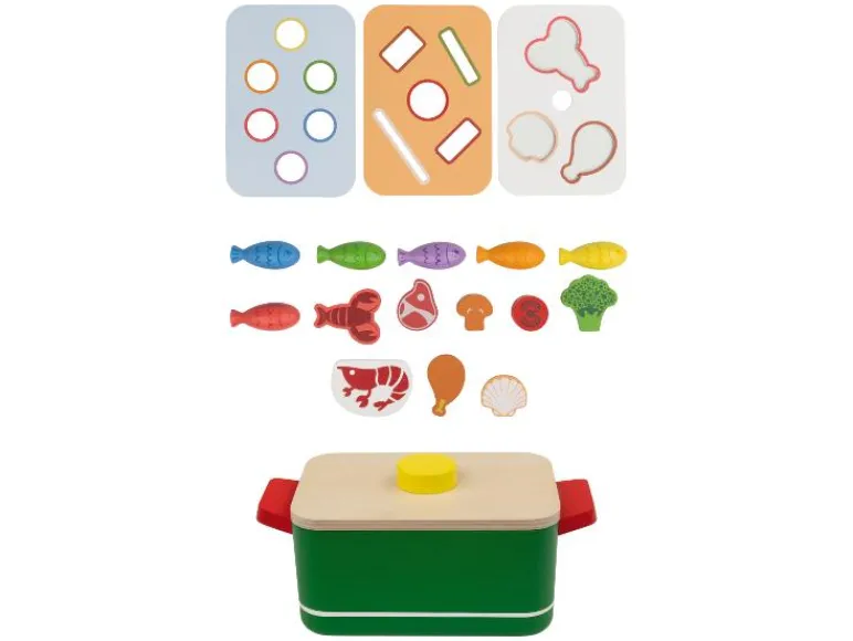 Houten keukentoebehoren<Playtive Sale