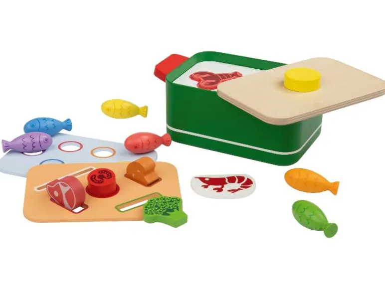 Houten keukentoebehoren<Playtive Sale