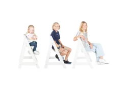 Houten kinderstoel met eetplank<roba New