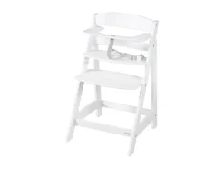 Houten kinderstoel met eetplank<roba New