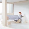 Houten poppenhuis<roba