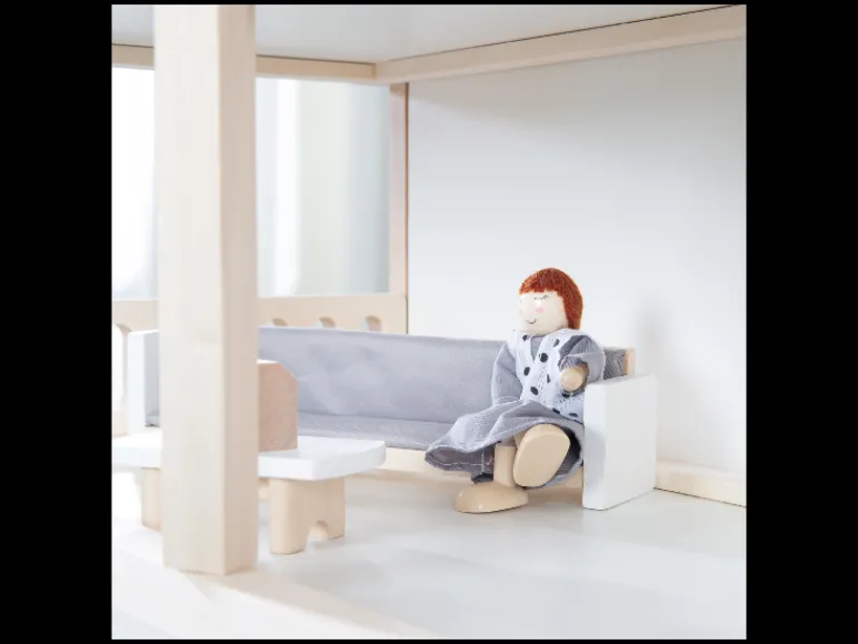 Houten poppenhuis<roba