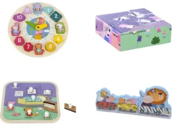 Houten puzzel< New