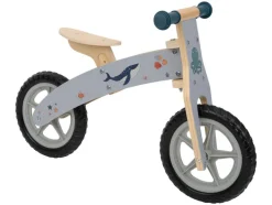 Houten schommeldier of loopfiets<Playtive Best