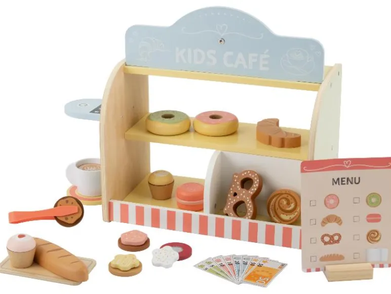 Houten speelgoed 2-in-1 BBQ of bakkerij & café<lupilu®