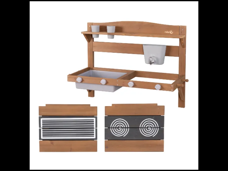Houten speelgoed keuken om op te hangen<roba Online