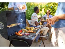 Houtskool BBQ-cilinder<GRILLMEISTER Hot