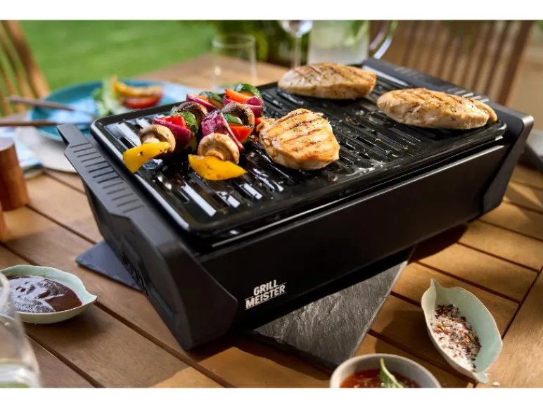Houtskool tafel BBQ<GRILLMEISTER Sale