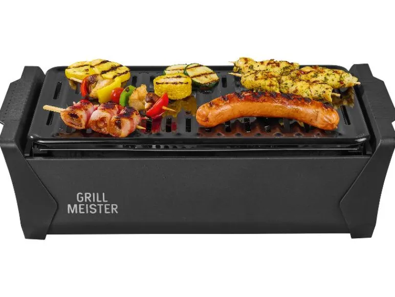 Houtskool tafel BBQ<GRILLMEISTER Sale