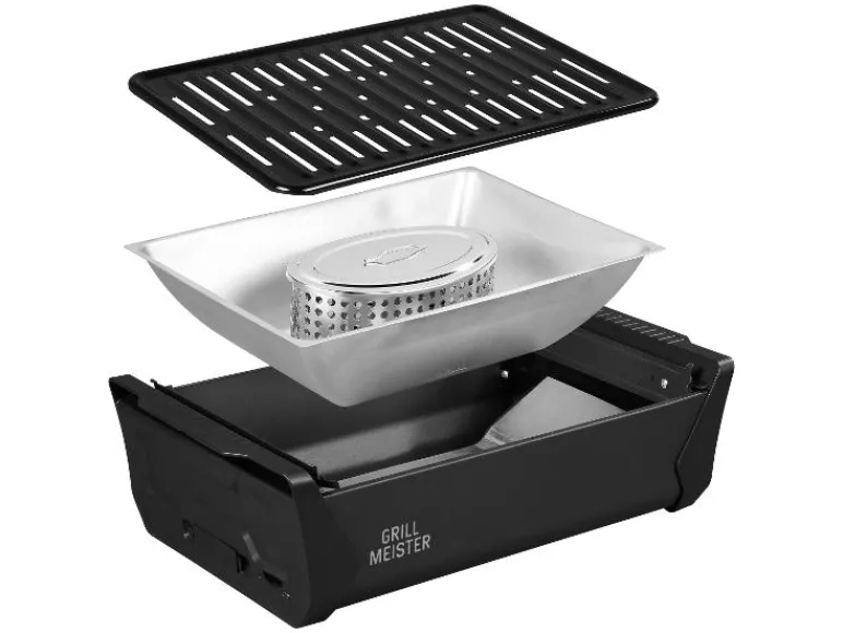 Houtskool tafel BBQ<GRILLMEISTER Sale