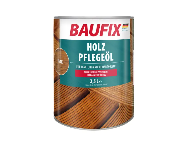 Houtverzorgingsolie 2,5 liter<BAUFIX